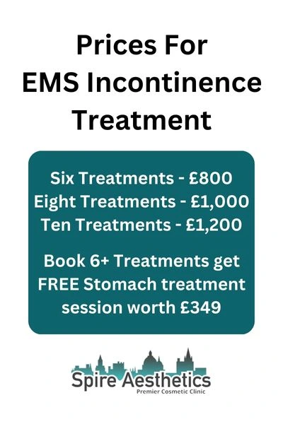 EMS Incontinence Treatment Prices Oxshott