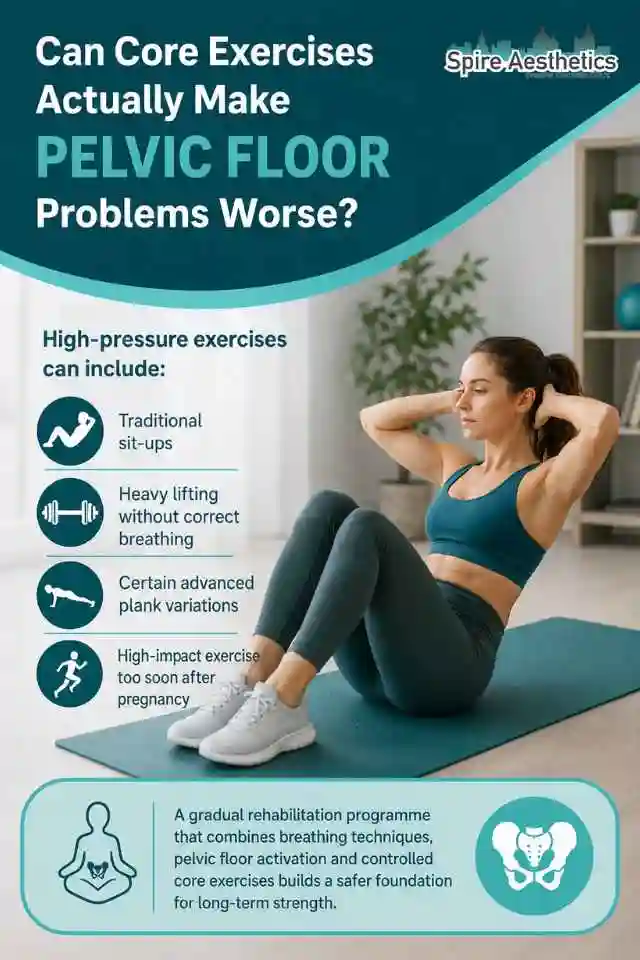 Can Strengthening Your Core Alone Actually Make Pelvic Floor Problems Worse Oxshott?
